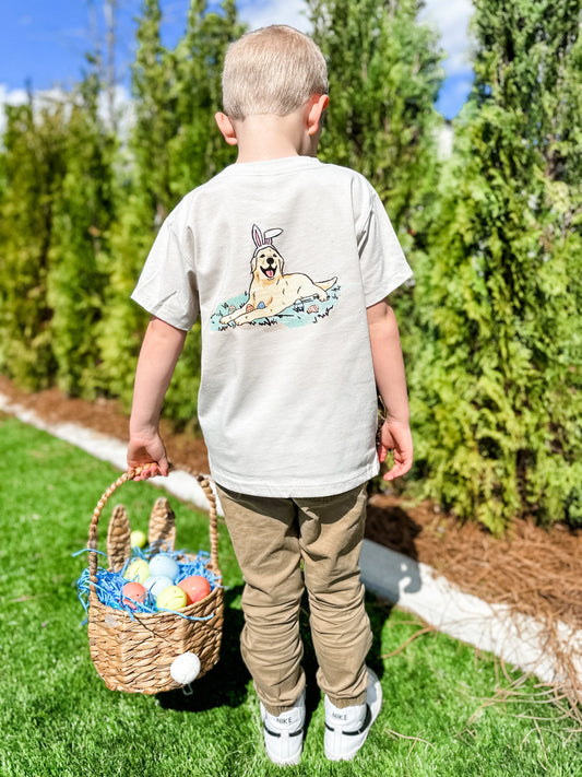 Easter Pup | Kids Tee-Kids Tees-Sister Shirts-Sister Shirts, Cute & Custom Tees for Mama & Littles in Trussville, Alabama.