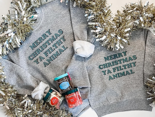 Ya Filthy Animal | Kids Pullover-Kids Pullovers-Sister Shirts-Sister Shirts, Cute & Custom Tees for Mama & Littles in Trussville, Alabama.