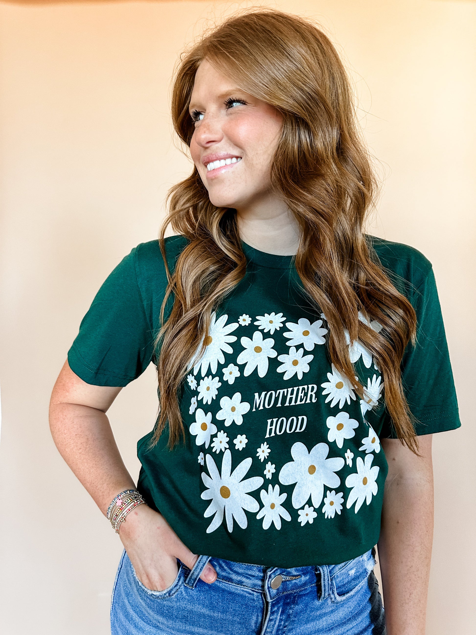 Daisy Motherhood | Adult Tee-Adult Tee-Sister Shirts-Sister Shirts, Cute & Custom Tees for Mama & Littles in Trussville, Alabama.