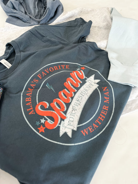 Spann For President | Tee | Adult-Adult Tee-Sister Shirts-Sister Shirts, Cute & Custom Tees for Mama & Littles in Trussville, Alabama.