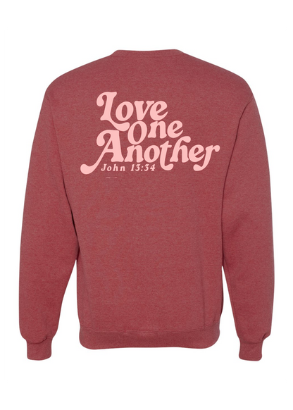 Love One Another | Adult Pullover-Adult Pullover-Sister Shirts-Sister Shirts, Cute & Custom Tees for Mama & Littles in Trussville, Alabama.