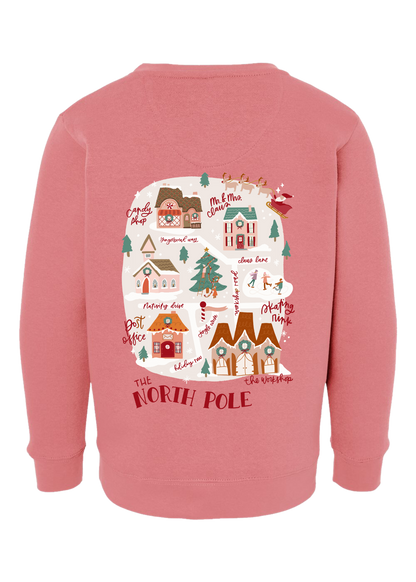 Whimsical North Pole | Youth Pullover-Sister Shirts-Sister Shirts, Cute & Custom Tees for Mama & Littles in Trussville, Alabama.