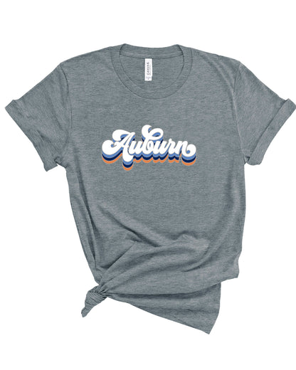 Groovy Auburn | Adult Tee-Adult Tee-Sister Shirts-Sister Shirts, Cute & Custom Tees for Mama & Littles in Trussville, Alabama.