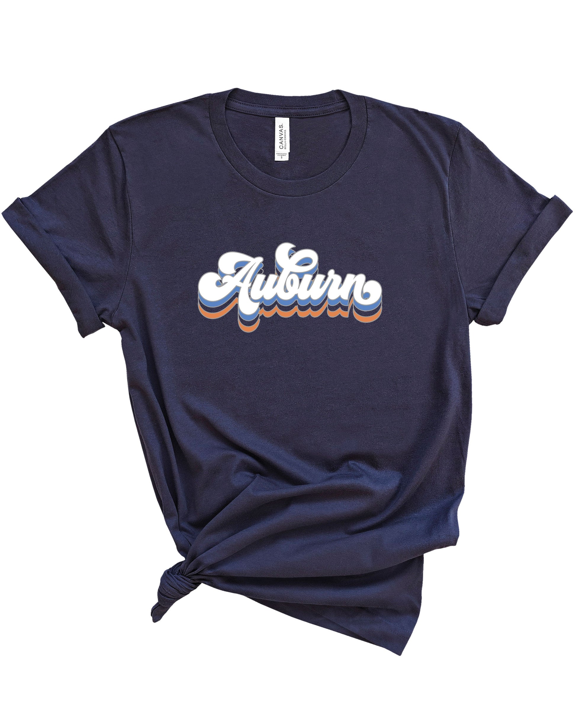 Groovy Auburn | Adult Tee-Adult Tee-Sister Shirts-Sister Shirts, Cute & Custom Tees for Mama & Littles in Trussville, Alabama.