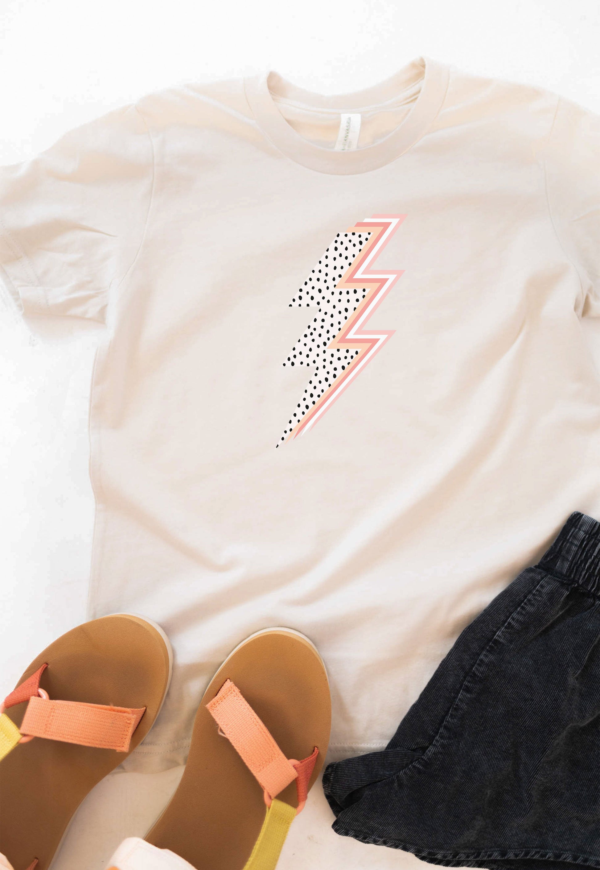 Spotted Bolt | Kids Tee-Kids Tees-Sister Shirts-Sister Shirts, Cute & Custom Tees for Mama & Littles in Trussville, Alabama.