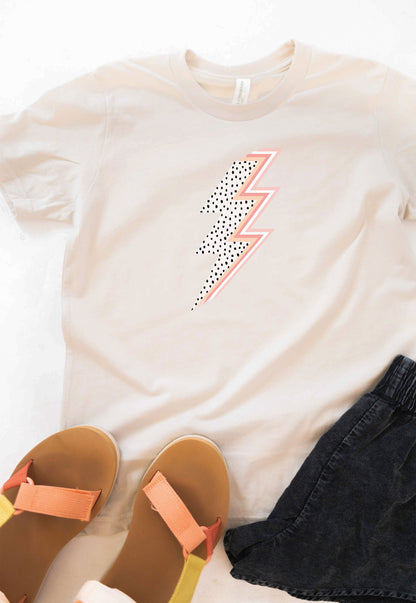 Spotted Bolt | Kids Tee-Kids Tees-Sister Shirts-Sister Shirts, Cute & Custom Tees for Mama & Littles in Trussville, Alabama.