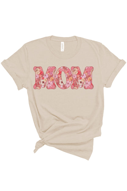 Floral Mom | Adult Tee-Adult Tee-Sister Shirts-Sister Shirts, Cute & Custom Tees for Mama & Littles in Trussville, Alabama.