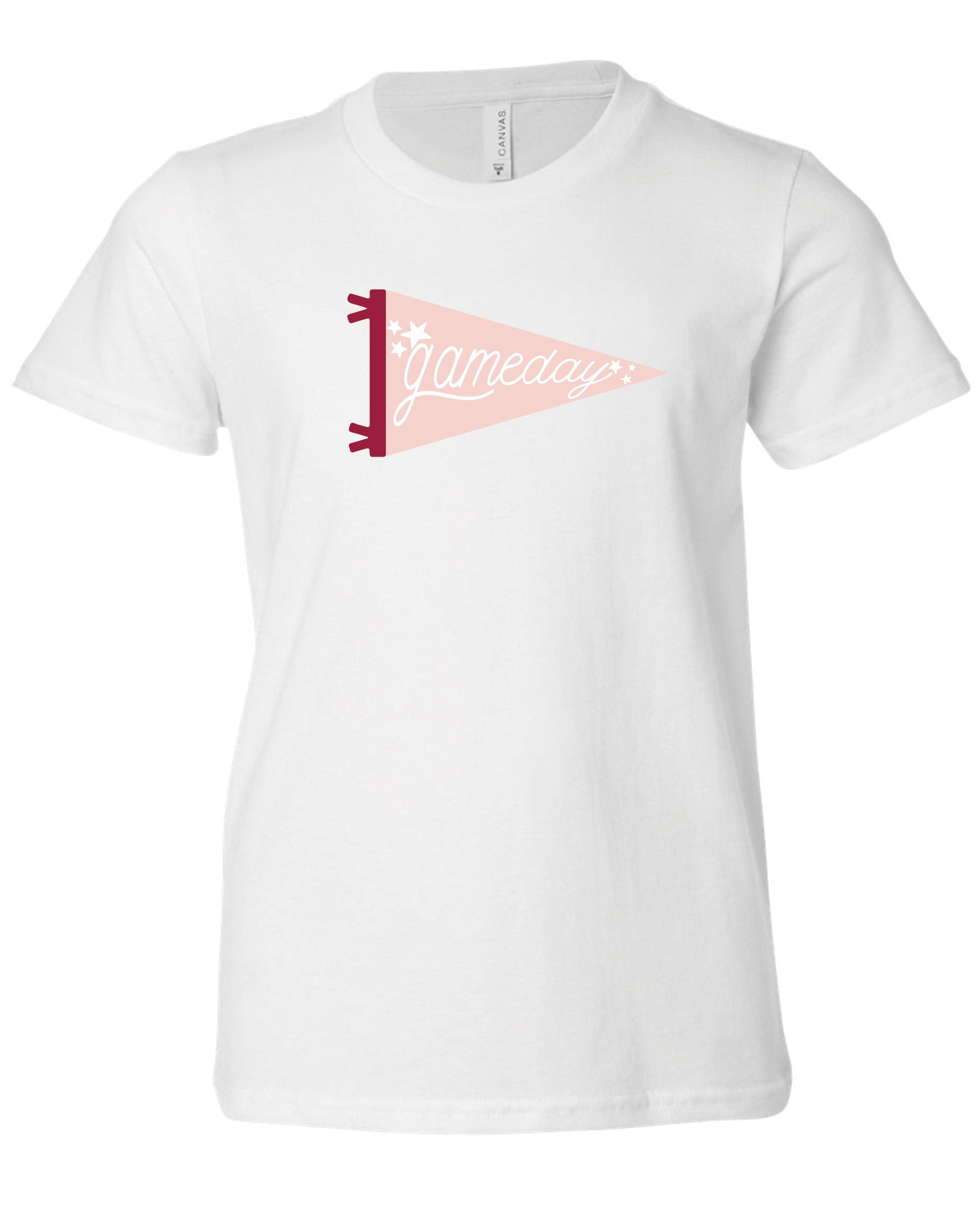 Gameday Pennant | Kids Tee-Kids Tees-Sister Shirts-Sister Shirts, Cute & Custom Tees for Mama & Littles in Trussville, Alabama.