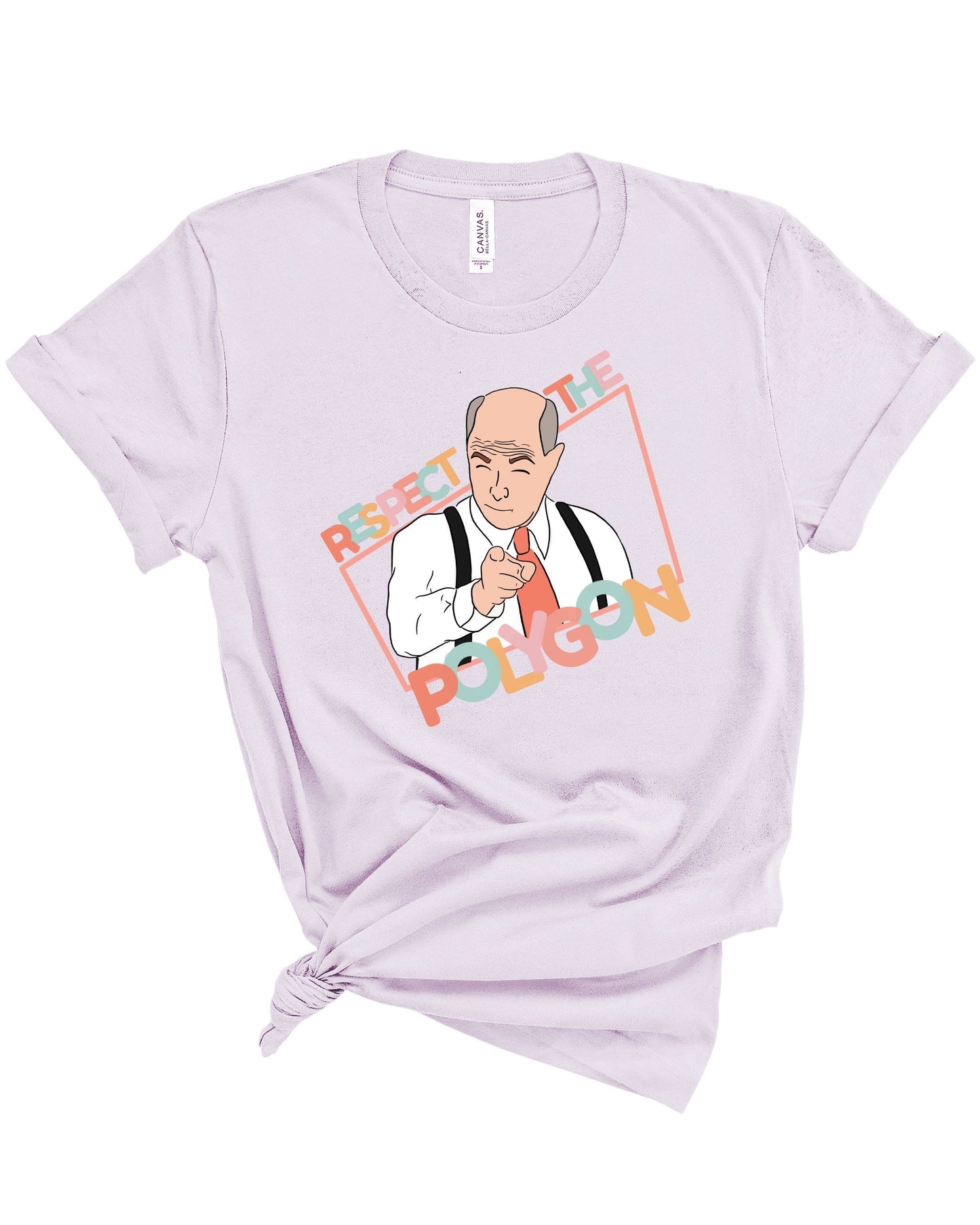 Respect the Polygon | Tee | Adult-Adult Tee-Sister Shirts-Sister Shirts, Cute & Custom Tees for Mama & Littles in Trussville, Alabama.