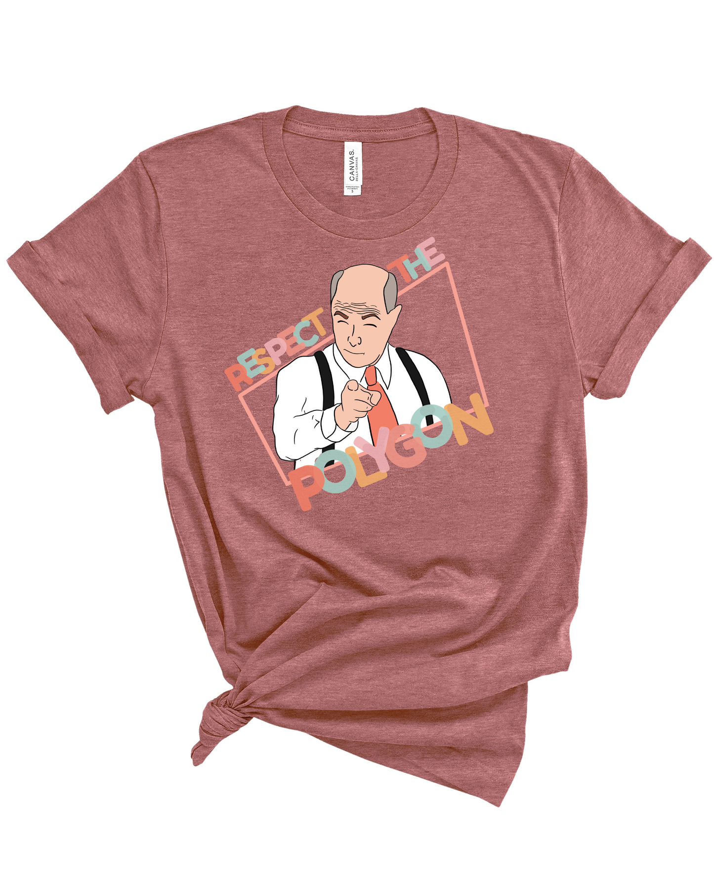 Respect the Polygon | Tee | Adult-Adult Tee-Sister Shirts-Sister Shirts, Cute & Custom Tees for Mama & Littles in Trussville, Alabama.