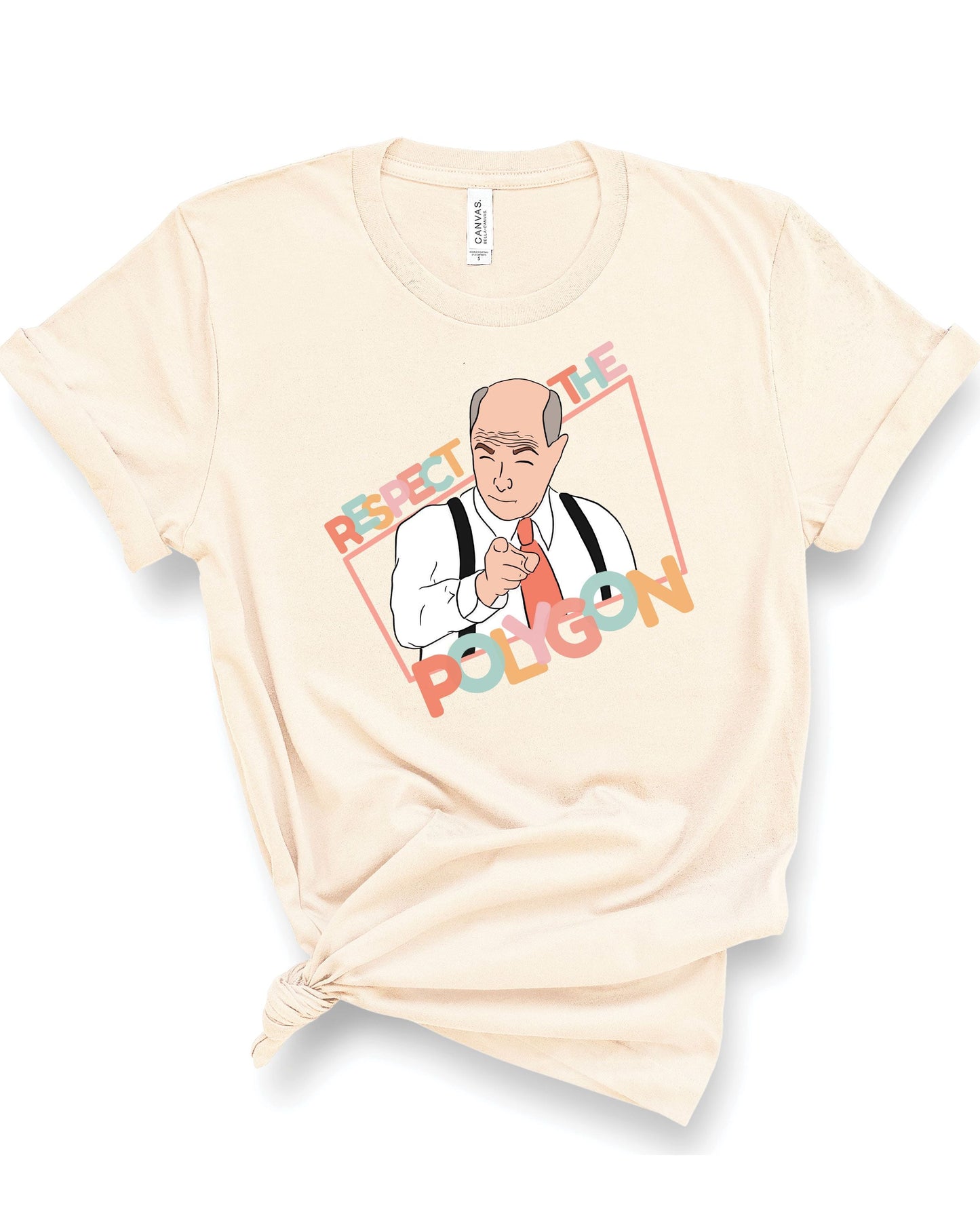 Respect the Polygon | Tee | Adult-Adult Tee-Sister Shirts-Sister Shirts, Cute & Custom Tees for Mama & Littles in Trussville, Alabama.