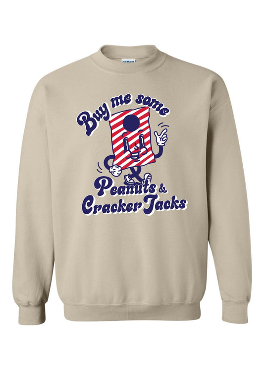 Peanuts + Cracker Jacks | Pullover | Adult-Adult Pullover-Sister Shirts-Sister Shirts, Cute & Custom Tees for Mama & Littles in Trussville, Alabama.
