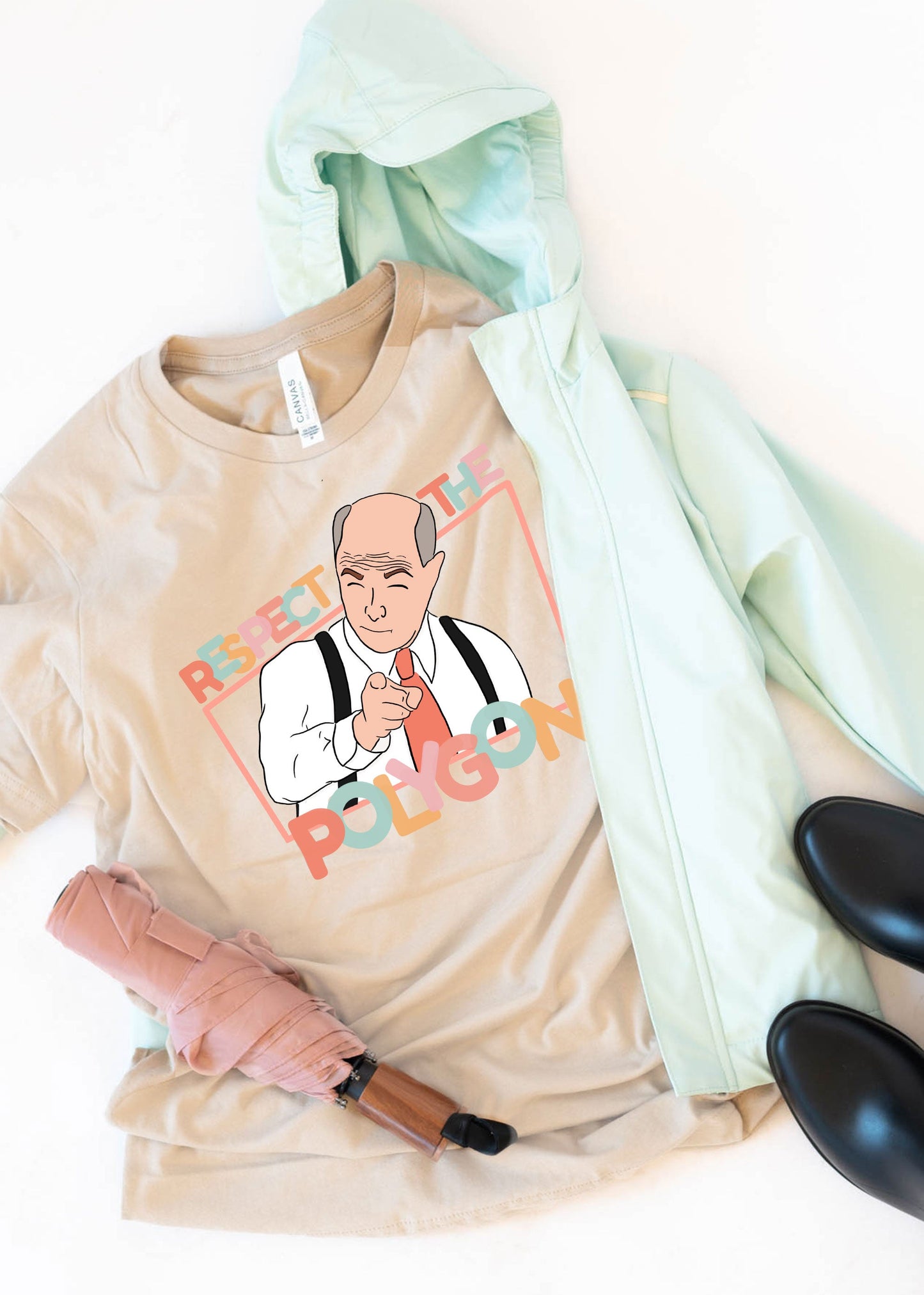 Respect the Polygon | Tee | Kids-Kids Tees-Sister Shirts-Sister Shirts, Cute & Custom Tees for Mama & Littles in Trussville, Alabama.