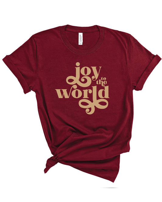 Joy To The World | Adult Tee-Adult Tee-Sister Shirts-Sister Shirts, Cute & Custom Tees for Mama & Littles in Trussville, Alabama.