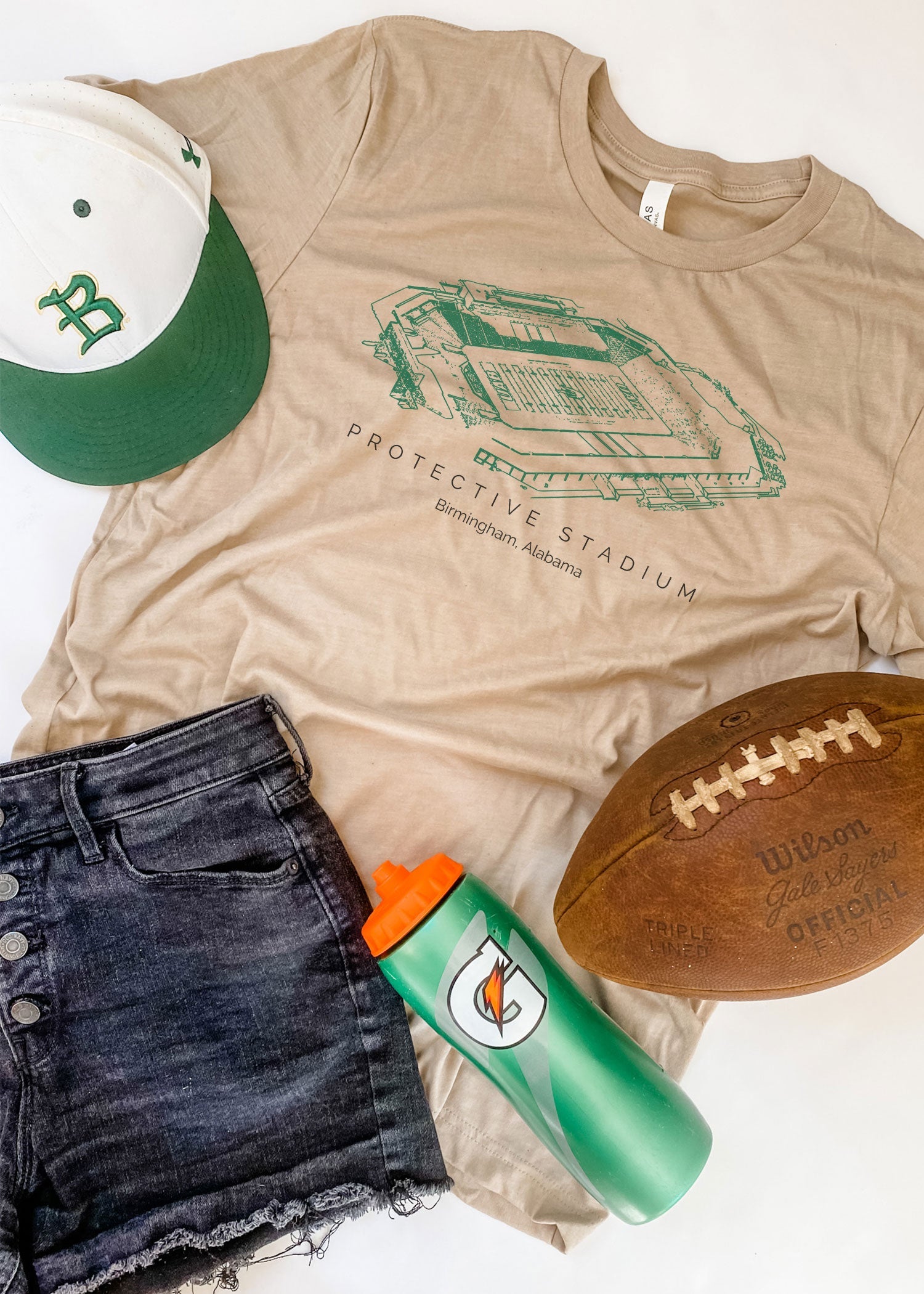 Birmingham Stadium | Adult Tee-Adult Tee-Sister Shirts-Sister Shirts, Cute & Custom Tees for Mama & Littles in Trussville, Alabama.