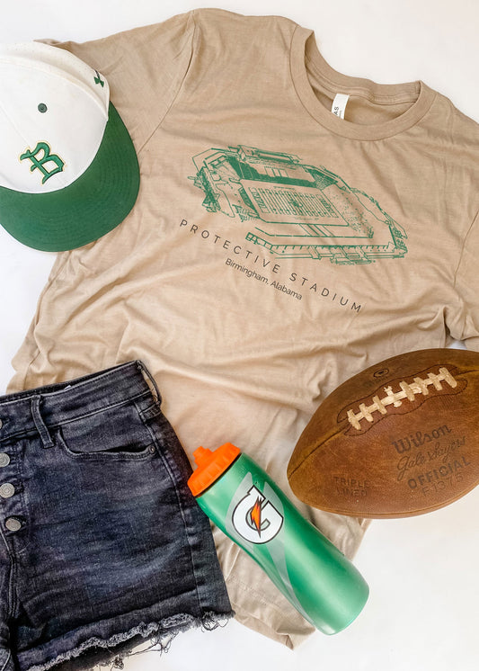 Birmingham Stadium | Adult Tee-Adult Tee-Sister Shirts-Sister Shirts, Cute & Custom Tees for Mama & Littles in Trussville, Alabama.