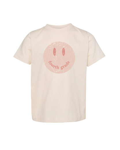 Happy Face Grade | Girls Tee-Kids Tees-Sister Shirts-Sister Shirts, Cute & Custom Tees for Mama & Littles in Trussville, Alabama.