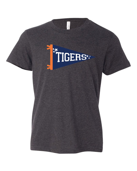 Auburn Tigers Gameday Pennant | Kids Tee-Kids Tees-Sister Shirts-Sister Shirts, Cute & Custom Tees for Mama & Littles in Trussville, Alabama.