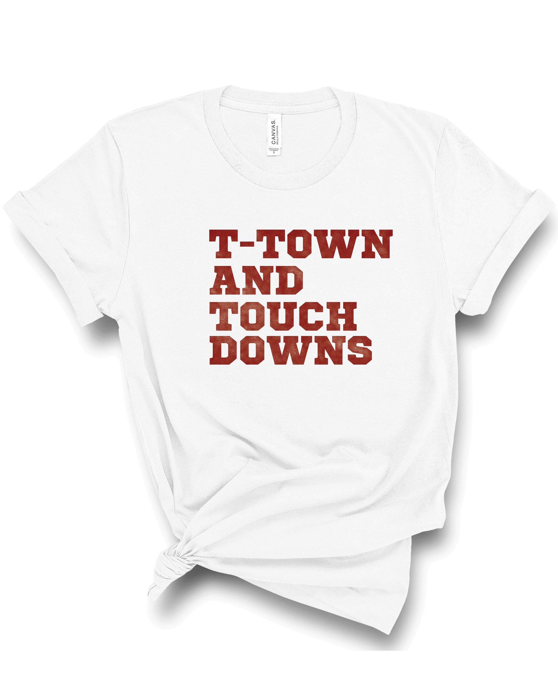 T-Town and Touchdowns | Adult Tee-Adult Tee-Sister Shirts-Sister Shirts, Cute & Custom Tees for Mama & Littles in Trussville, Alabama.